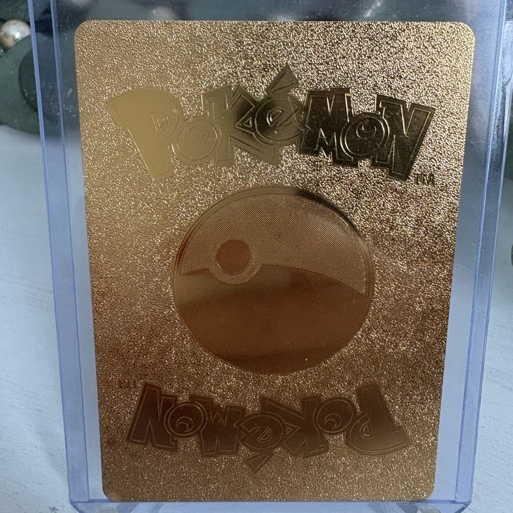 Magikarp & Wailord GX Gold Foil Pokemon Fan Art Card HP300 - Picture 3 of 3